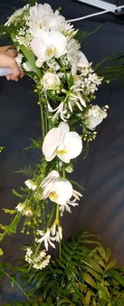 Brautstrauss mit Orchideen